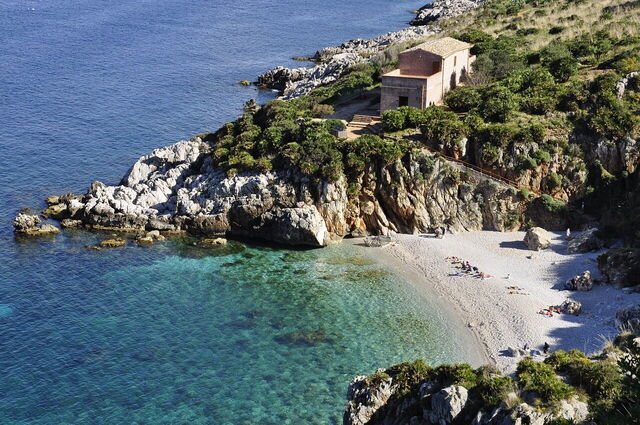 Una playa de Sicilia