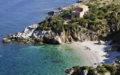 Una playa de Sicilia