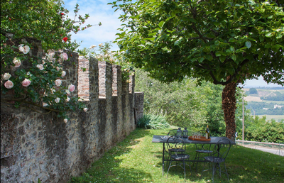 Castello Di Magnano, terrenos