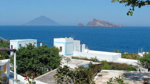 Vista sobre Panarea