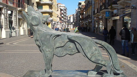 Lobo de la Sila por Mimmo Rotella