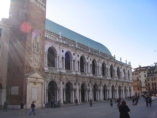 La Basílica Palladiana en Vicenza