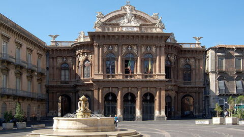 Teatro bellini en catania