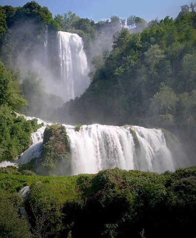La cascada de Marmore
