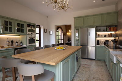 Villa Leone Reale, cocina