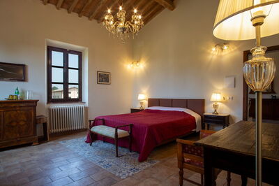 Villa Leone Reale, dormitorio