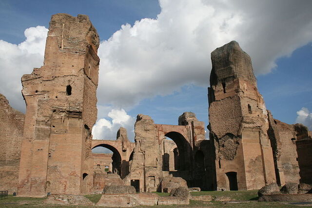Los banos de caracalla