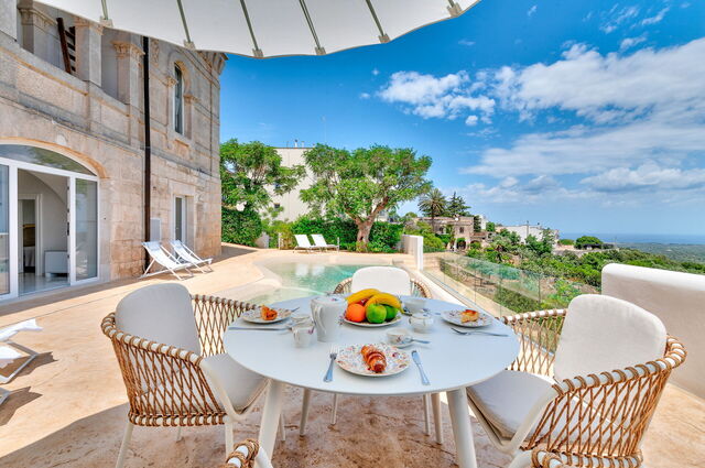 Villa Augusta, terraza