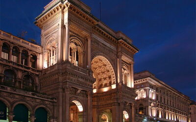 Centro comercial en Milán