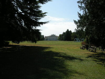 Villa Manin, parque