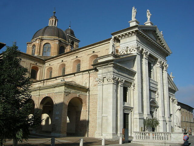 Fachada, Catedral de Urbino