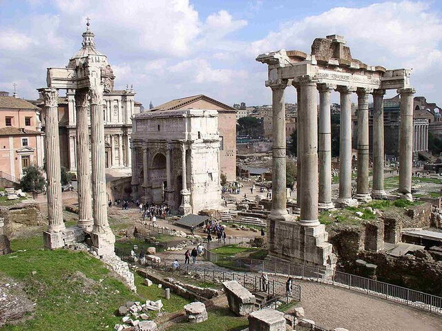 ruinas del foro romano