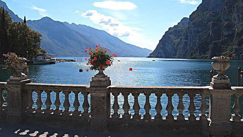 Vista del lago Garda