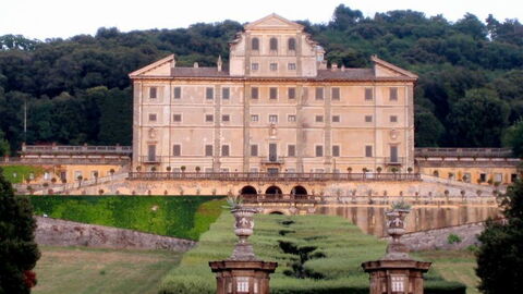 Villa Aldobrandini, fachada