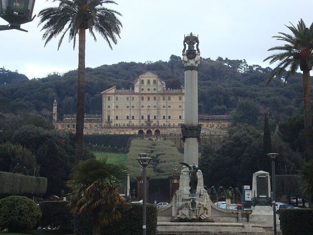 Villa Aldobrandini, área