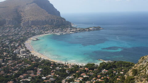 Playa de Mondello, Palermo