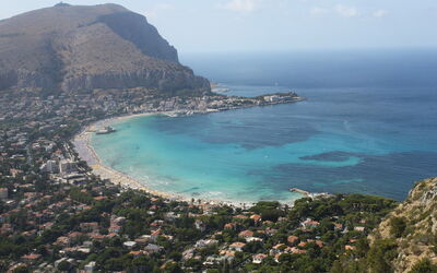 Playa de Mondello, Palermo