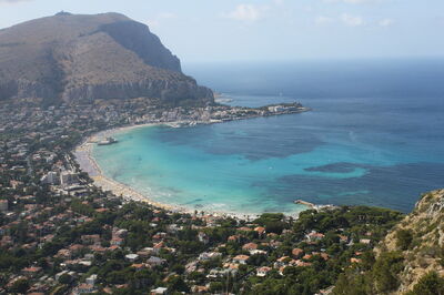 Playa de Mondello, Palermo