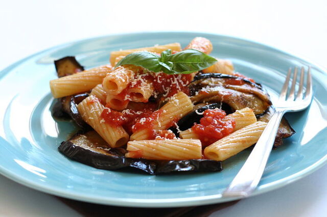 La tradicional Pasta alla Norma