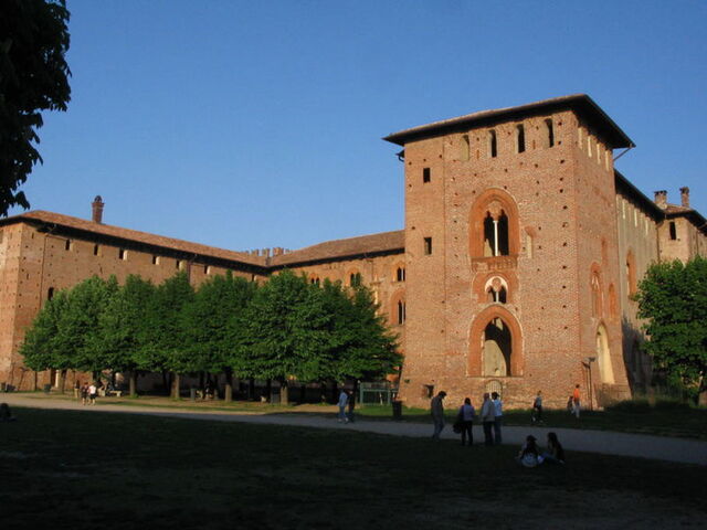 zona del castillo de Sforza