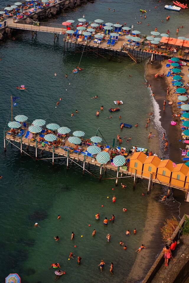 Playa de Leonelli, Sorrento