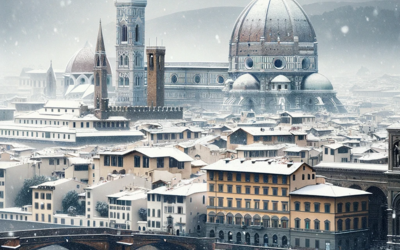 Florencia bajo la nieve