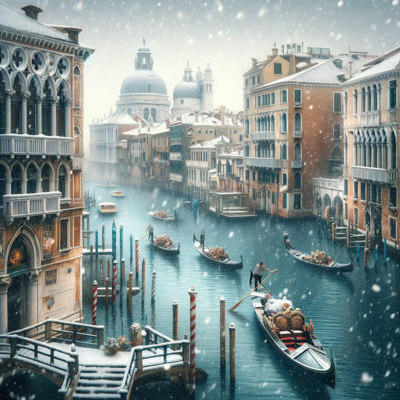 Venecia nevada