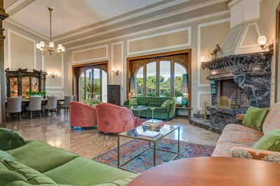 Villa Oria, sala de estar