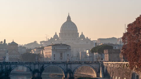 Roma al atardecer