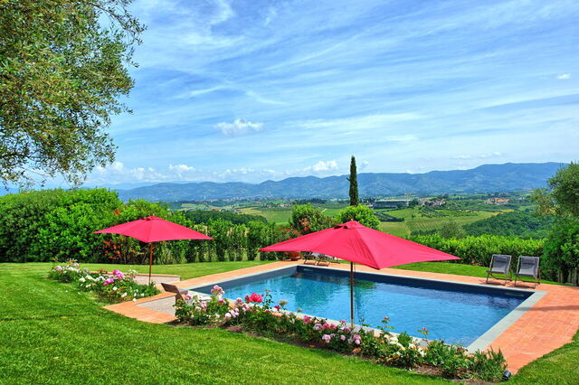 Villa Marliana, vista