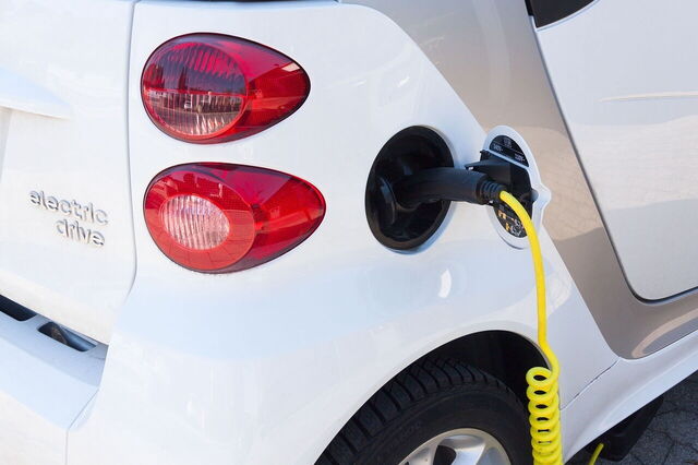 Carga de un coche eléctrico