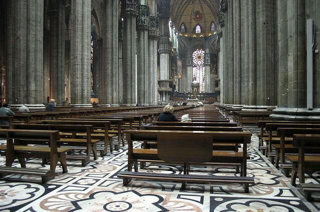 Catedral de Milán por dentro