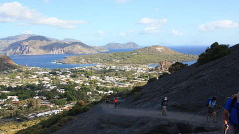 Vista sobre Vulcano