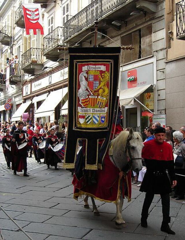 Procesión en Palio di Asti