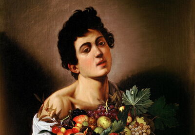Muchacho con una cesta de la fruta, Caravaggio