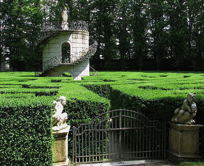 Villa Pisani, Stra, Laberinto