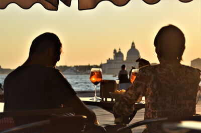 Aperol Spritzes en Venecia