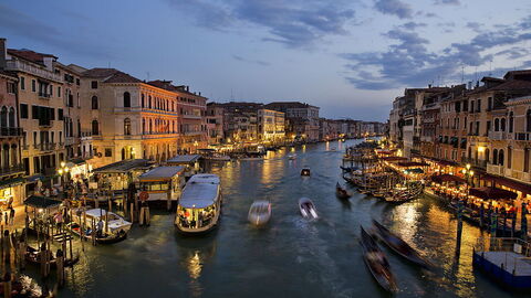 Gran Canal por la noche