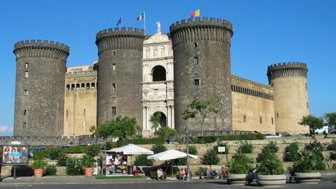 castillo en Nápoles