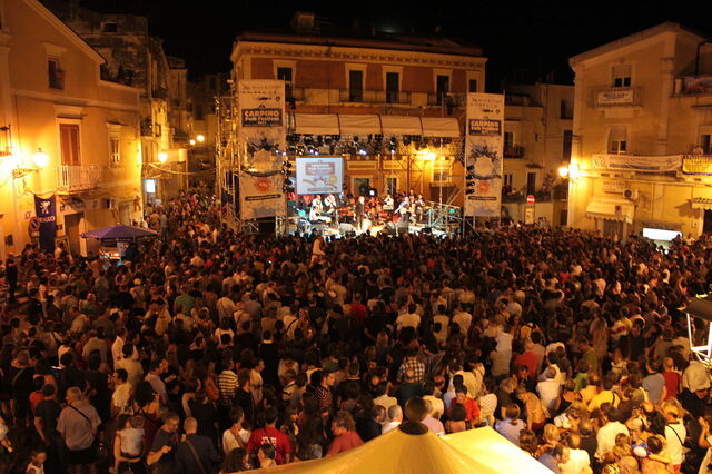 Festival Folk Carpino, multitud