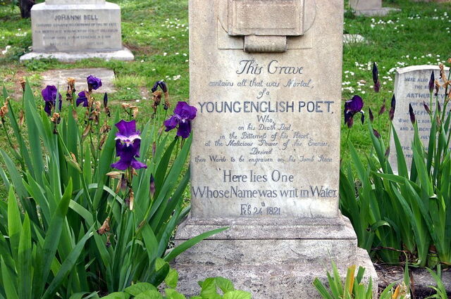 Tumba de Keats