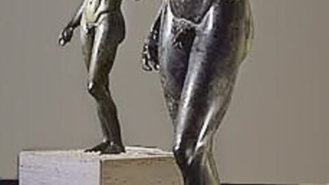Estatua A y estatua B de Bronzi di Riace