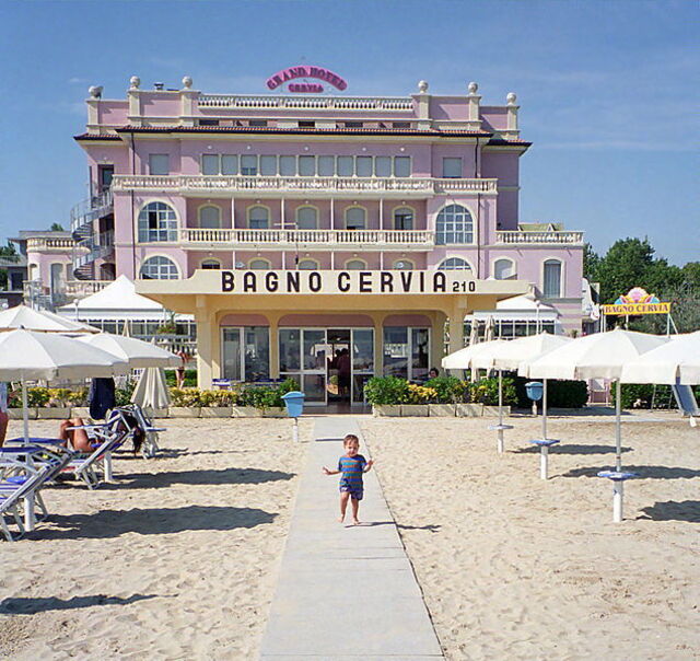 Playa arenosa de Cervia
