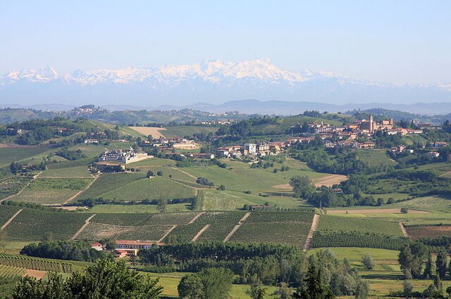 Paisaje en Piamonte