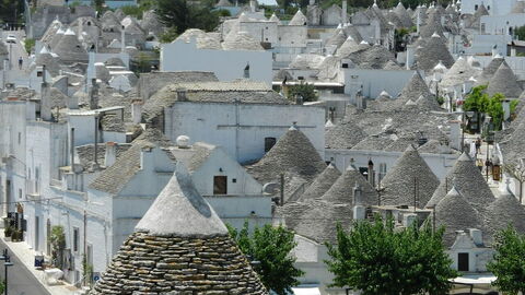 Vista sobre Alberobello