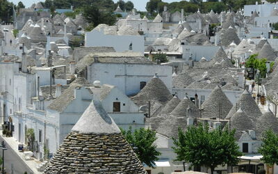 Vista sobre Alberobello