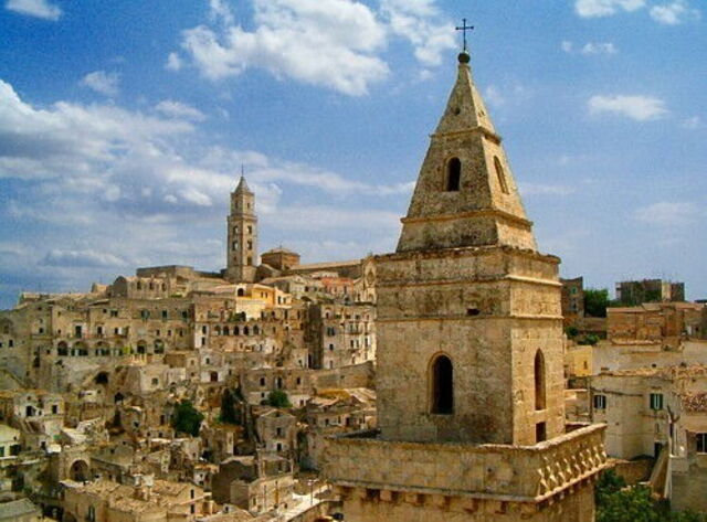 Vista de Matera