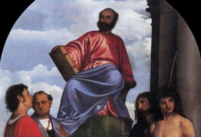 San Marcos Entronado, Tiziano