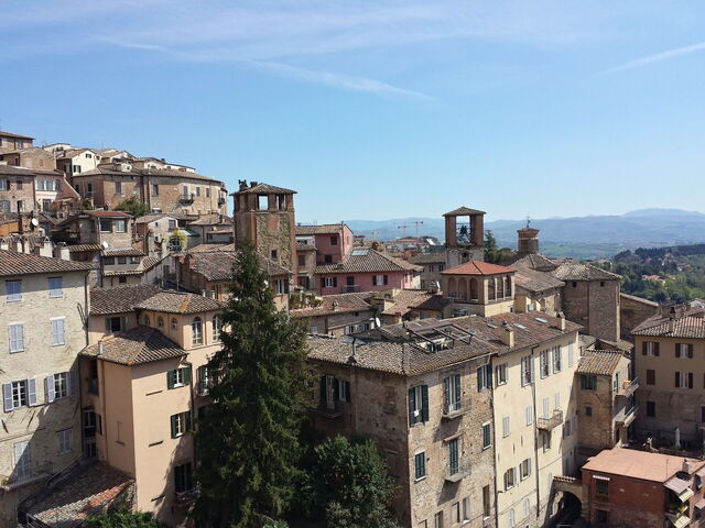 Vista sobre Perugia