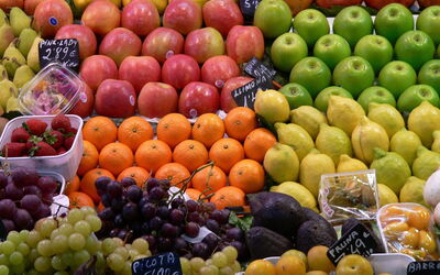 Fruta en el mercado